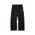 斯凯奇Skechers男女同款工装梭织长裤L224M066 碳黑/0018(男) M 