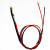 KTYLPTC电机绕组温度传感器用于伺服电机轴承测温探头 KTY84-130(引线长0.6米)红黑