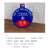 斯铂格 氧气瓶状态标识牌 亚克力圆形5防医院氧气筒气体使用状态卡 D款状态8*8cm