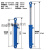 定制适用液压缸油顶5吨63缸径双向液压油缸工程油缸泵站 动力单元小型油缸 63X35X1200