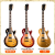 Gibson吉普森美产LP型电吉他Les Paul Standard 50 60S Classic进口摇滚 黑色 新款Std 60 Figured Top