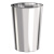 海斯迪克 gnjz-1230 圆形不锈钢垃圾桶 带内桶室内商场垃圾桶 翻盖港式桶 黑色斜投25*61cm