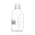 欧冕实验室进口Wheaton刻度培养基瓶透明玻璃试剂瓶密封样品瓶125/250/500/1000ml 透明250ml 无盖（219437）