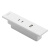 罗格朗（LEGRAND）桌面插座嵌入式排插家居书桌餐桌隐藏式岛台USB五孔拖线板 【白色】嵌入式1位二扁+1位USB