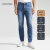 Calvin Klein【同款】CK Jeans24春夏男士洗水合体楔形锥形牛仔裤J325408 1BJ-牛仔浅蓝 28