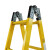 绝缘人字梯玻璃钢电工绝缘高低凳伸缩电力通信工程升降关节折叠梯 关节梯展开3米