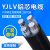yjlv4x35铝芯电缆线户外4芯*16平方电线电缆三相地埋铠装铝芯电缆  京炼 YJLV-4*35平方(架空)1米 10米起拍