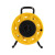 劳瑞 移动电缆盘排插带线拖线卷线盘绕线盘30/50米工程电源卷盘插座 黑黄橙盘30米3*1.5平方