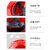 星工（XINGGONG）ABS安全帽电力V型绝缘防砸工地建筑施工领导监理劳保头盔免费印字 【透气】红色