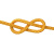 柯瑞柯林DSJT-105Y户外登山安全攀岩速降绳涤纶材质10.5毫米黄色1米5根装