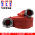 祥和牌XIANG HE红色高压消防专用水带20-80-20米3寸加厚防冻聚氨酯消防管水带管 红色消防水带20-80-20+卡式接口KDK80Z