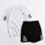 达斯金（DASIJIN）运动套装男夏季新款健身足球篮球短袖运动服ZC 白色 3XL（155-170斤）