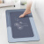 凯柏象KBX 烟灰方形 硅藻泥软地垫吸水防滑脚垫子洗手间厕所小地毯KBX-DE-25