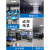 OA网络地板办公室钢地板高架空活动智能高架地板500*500*28 六面包钢硫酸钙一平方 600*600*30mm