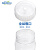 组培瓶塑料含透气盖耐高温高透光PC材质植物组培专用瓶子可重复用 SKU-24-MBT-670ml方形透气盖