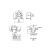绎威格TC-153 轻触开关 6x6x4.3 贴片 带支架 按键开关 6*6*4.3 铁架-YWG-TP1（100个）