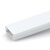 ABLEMEN PVC白色装配走线槽 阻燃绝缘明装室内穿线槽电线电缆网线过线槽 40*20mm方型槽 5米 （1米*5根装）