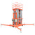 定制定做上海移动式铝合金升降机 高空作业平台 登高梯高空取料机 高品质三桅载重200公斤升高13米