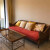 澳颜莱木椅做旧沙发 法式复古做旧实木雕花客厅沙发美式别墅小户型简约 浅棕色 颜色可定制 其他 x 95x88x82cm