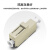 创优捷 UJ0118 光纤适配器 耦合器/法兰盘 LC-LC 单工 MM-灰色-外壳:塑料-套筒:氧化锆