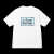 AFGK精梳棉美式涂鸦印花LOGO短袖T恤男女夏季国潮体恤 白色 XL 高质量新疆棉