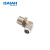ISAIAH 气管接头 螺纹直通 IBL快速插接头 气动元件 气动接头（10个装）IBL06-01