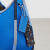 蔻驰（COACH）女包 Ergo Bag 23秋新款复古格纹印花时尚女士腋下包单肩斜挎包 Vintage Blue Multi