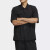 阿迪达斯 （adidas）三叶草短袖衬衫男士夏季运动休闲上衣宽松透气翻领T恤HU1236 HU1238黑色  XS