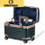 宾潮机长箱上翻盖登机箱行李箱旅行箱工具箱16-18-20英寸铝框摄影拉杆 银色 16英寸（abs+pc）