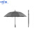 中环力安 长柄10骨加大灰色 雨伞定制logo长柄商务礼品伞自动晴雨两用伞ZHLA8062