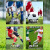 象系足球训练护腿板儿童成人足球比赛青少年护小腿运动护腿板卡通定制 绿巨人款式一 S（儿童）