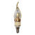 定制E14螺口节能D玉石蜡烛水晶吊灯专用光源上下发光三变光玉米灯泡 E27火箭泡-16W-暖光