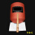 京汇莱上海宝瑚牌电焊帽 焊接面罩红钢纸手持式头戴式加厚防烫 手持式(尼龙绝缘镜框 1.2厚)