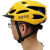 TLXT代驾快递外卖骑手头盔可定制电动车自行车安全盔一体成型舒适透气 002纯黄色标准 均码