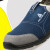 代尔塔301216松紧系列S1P安全鞋防静电防穿刺防砸轻便透气机械制造设备维护用安全鞋 蓝色 37码