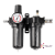 空压机油水分离器 喷漆用气泵喷漆过滤 吹尘用过滤器气源处理器 BFC-2000 带8MM气管接头