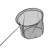 海斯迪克 HKY-126 不锈钢伸缩抄网 可折叠定位鱼网兜 3米