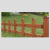 得豫工品 PVC塑钢草坪护栏塑料锌钢篱笆栅栏围栏社区幼儿园绿化护栏 木纹色60cm高1米