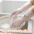 PVC橡胶手套用不坏牛津薄洗碗乳胶耐磨胶皮洗衣家务清洁防水  L 100克加厚款