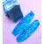 防油污工厂车间防尘PE材质耐用耐磨加厚劳保袖套一次性袖套PE袖套 蓝色100只