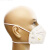 XYLD KN95防护口罩 头戴式 带呼吸阀（只）独立包装 防尘口罩
