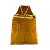 威特仕/WELDAS 44-2136 皮护胸围隔热防烫焊工衣服电焊围裙耐磨 裙长91cm 金黄色 1件装