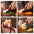 美厨（MAXCOOK）陶瓷刀水果刀 3英寸可折叠小厨刀宝宝辅食刀 水果刀