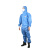 3M 4532+ 蓝色带帽连体防护服防核辐射颗粒L码1件装