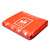 苏卡龙SKL-LJD219四色分类超大号垃圾袋小区企业加厚户外用塑料袋一次性保洁袋红色80*100（100个）