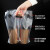 海斯迪克 HKL-47 塑料打包袋一次性饮料外卖手提袋(1000个/包) 双杯28cm约700ml(5丝)
