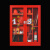 谋福9637消防柜器材柜微型消防站柜应急展示柜（单独消防柜 1800*1200*390）可定做 