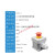定制适用LA53-1 急停控制按钮 急停开关盒 自锁按钮 带触摸罩