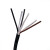 安英卡尔  国标RVV三芯电缆电料辅件 铜芯多股铜丝软护套线 RVVP2*0.15（100米） E1242