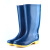 宇禄九州YA-113中筒紫色款耐磨防水胶鞋雨鞋普通防护雨靴可定制